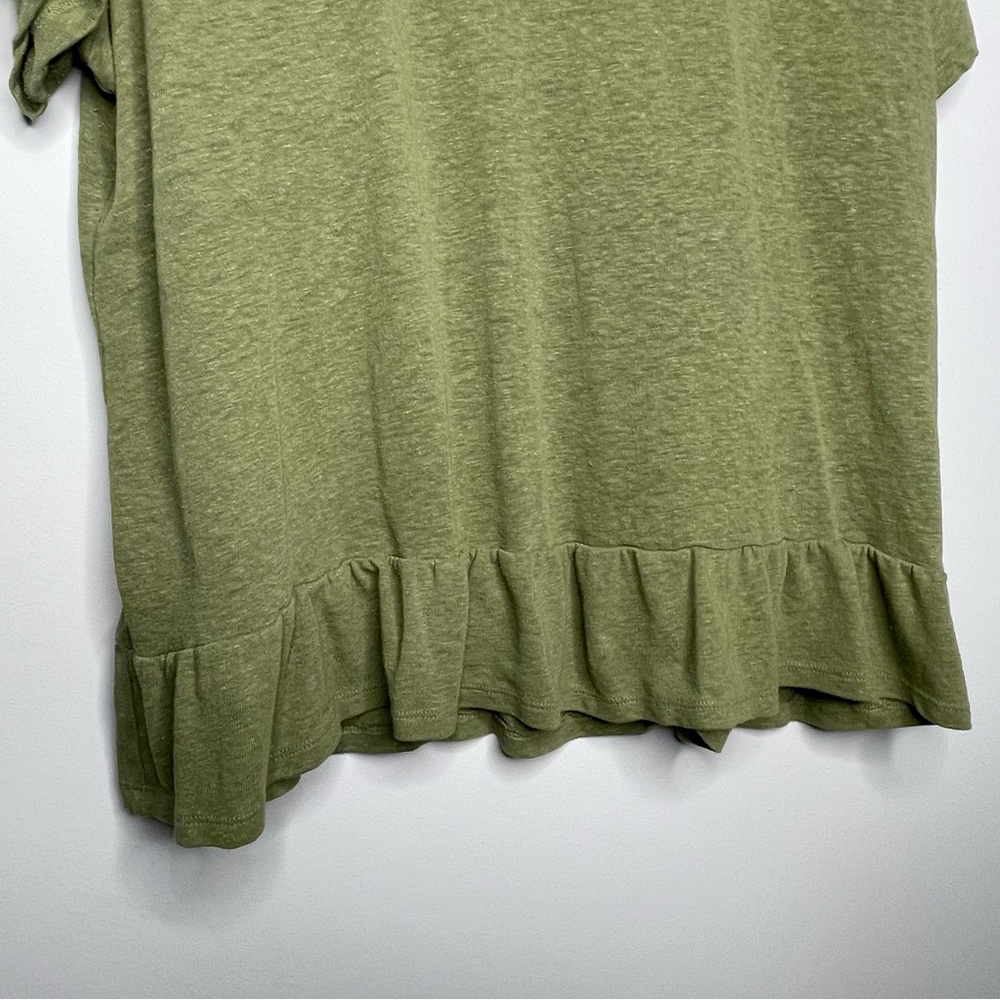 Sonoma Women’s Short-Sleeve‎ Ruffle Top (X-Large) - Picture 2 of 4